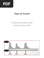 Insulin Onset and Peak Times Chart | PDF