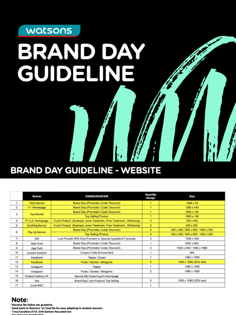 Brand Day-Guideline-2020 | PDF