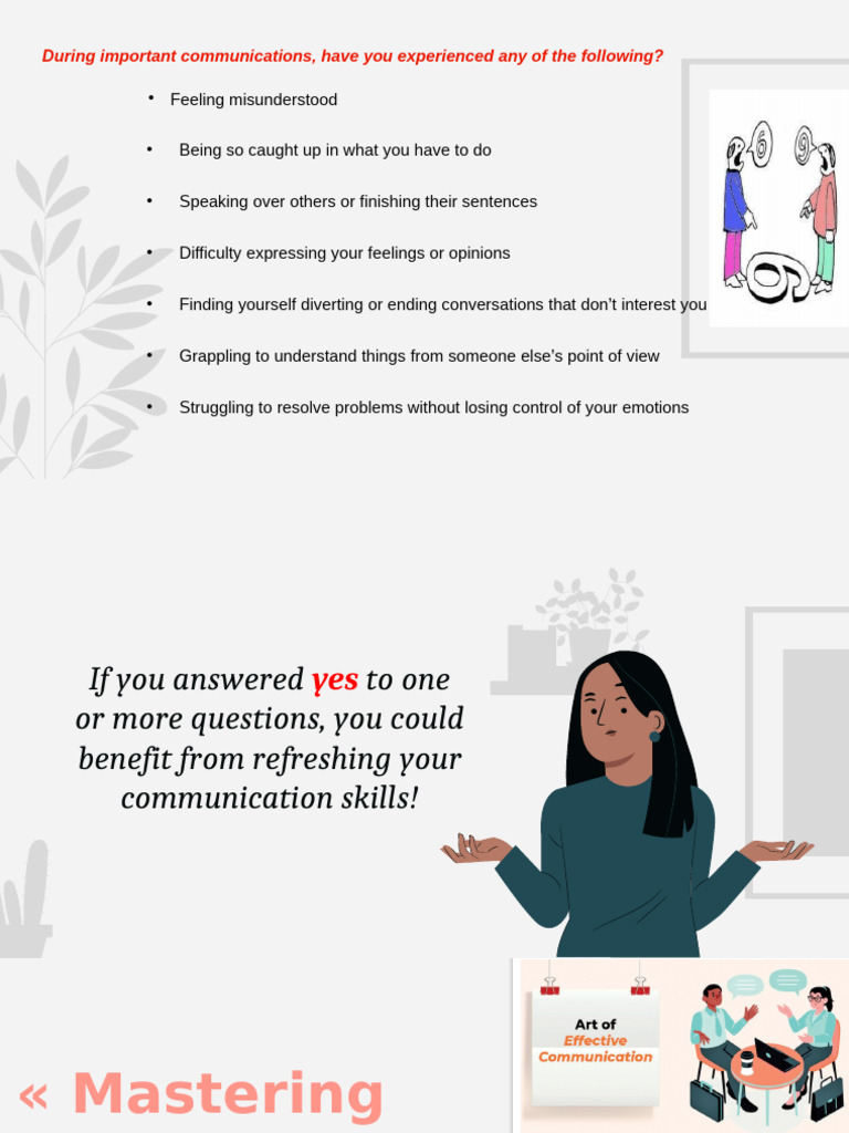 Mastering Active Listening Skills | PDF | Nonverbal Communication ...