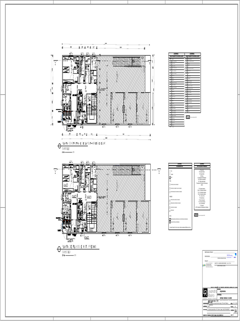 Planta Baixa Subsolo Construtiva Layout Inst Acab 26.06.2024 Assinado | PDF