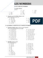 Exercise 1 - Complex Numbers