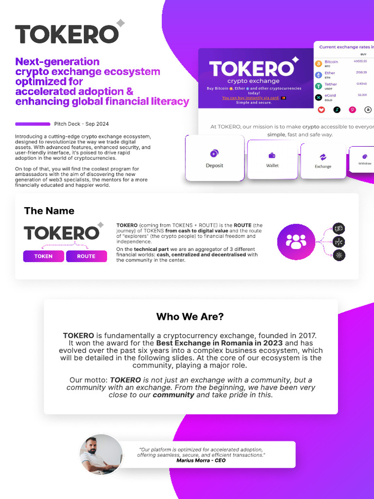 Tokero Level Up Token White Paper 2024-02-16 | PDF | Investing |  Cryptocurrency