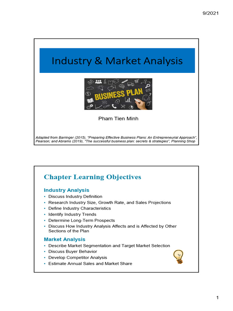Industry Market Analysis | PDF | Market Segmentation | Consumer Behaviour