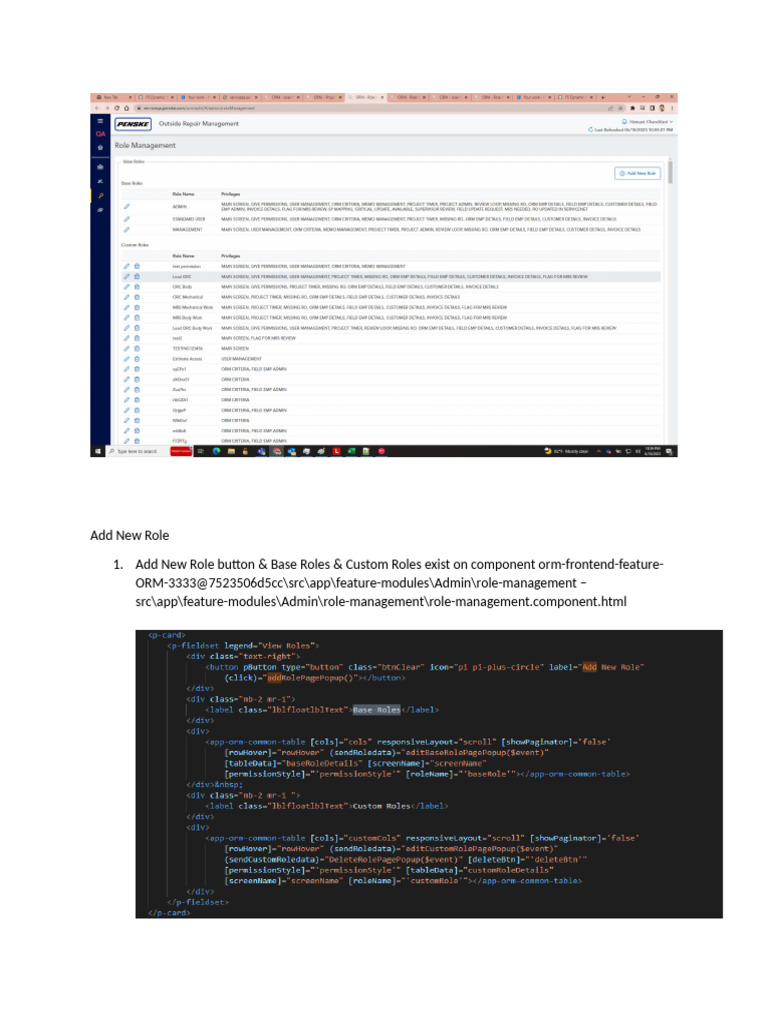 Role and User Management Overview | PDF | Computing | Software