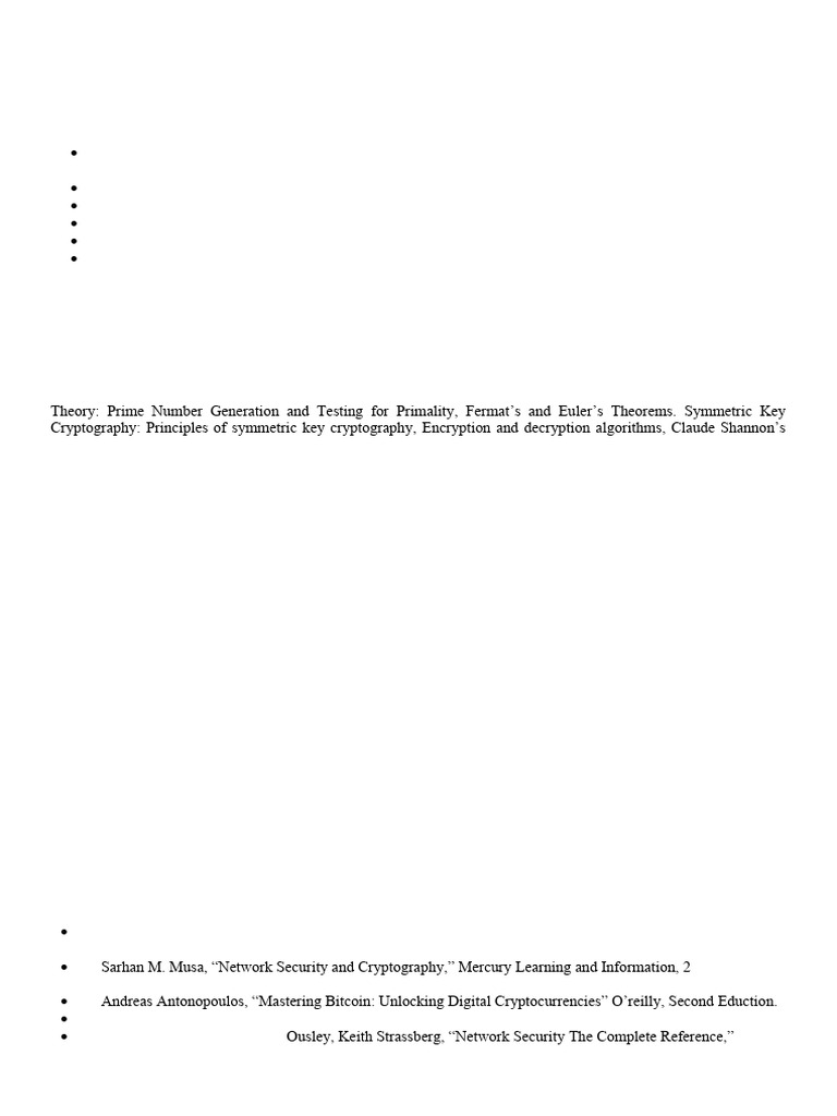 Minor Acp (Network Security) | PDF | Cryptography | Encryption
