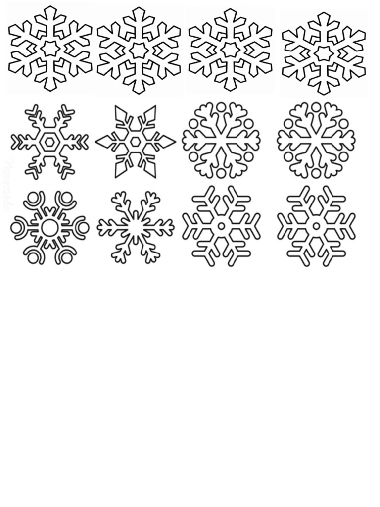 Snowflakes | PDF