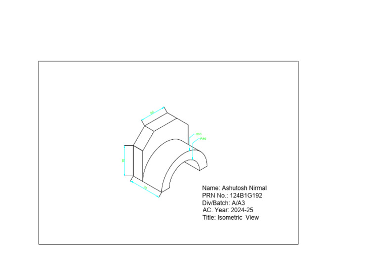 AutoCad Isometric | PDF