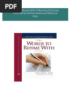 韦伯斯特押韵词典Merriam.Webster s.Rhyming.Dictionary | PDF ...