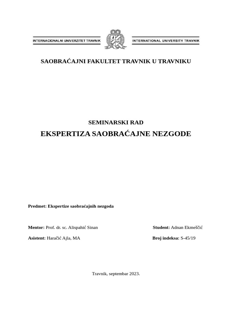 EPN - Adnan Ekmeščić | PDF
