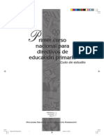 4.- Curso para directivos de ducación primaria