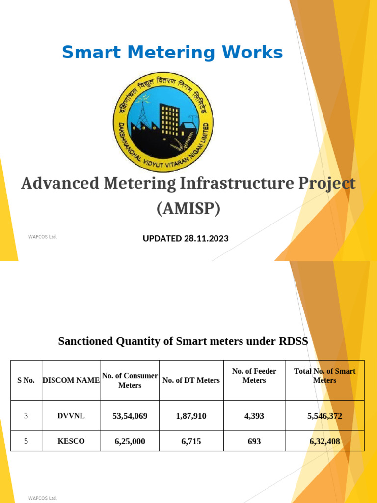 RDSS Smart Metering Project Overview | PDF