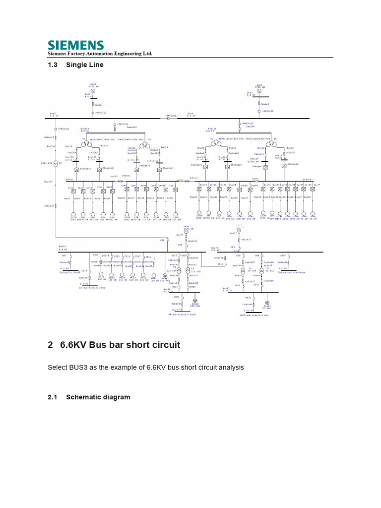 Single Line Diagram | PDF