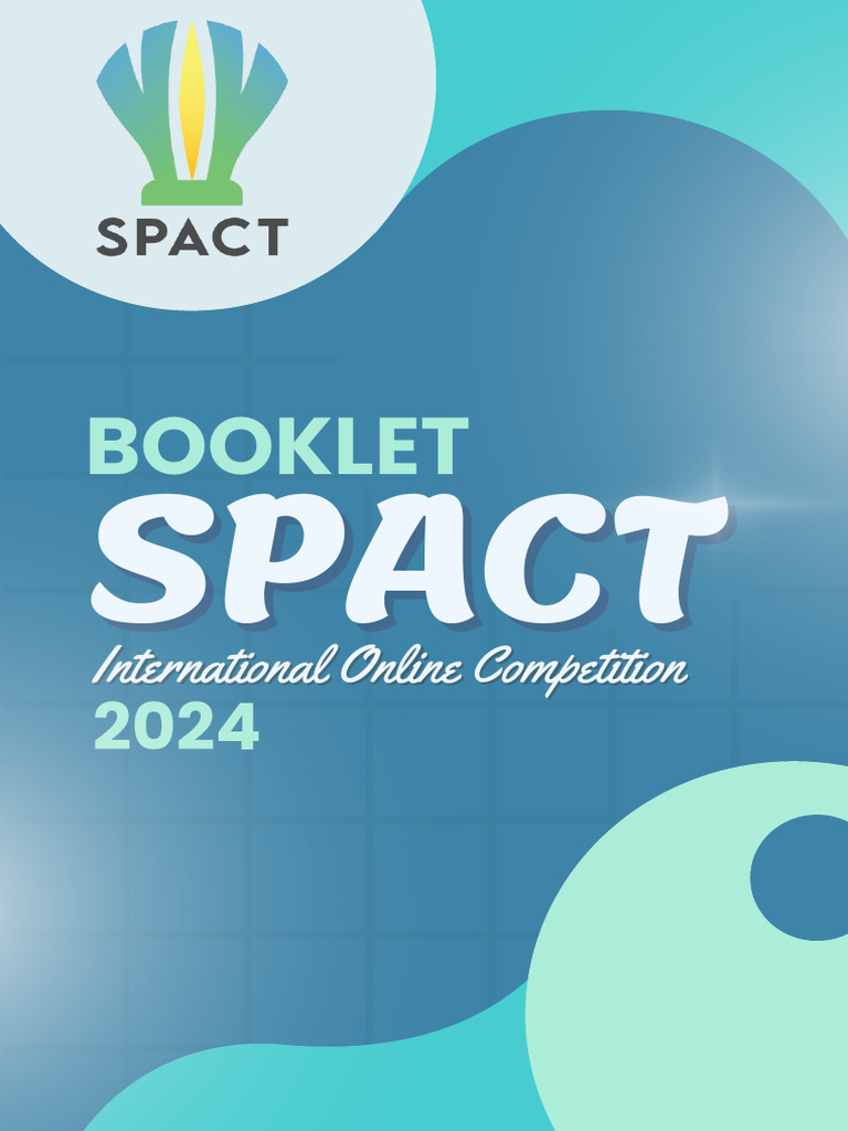 SPACT 2024 International Competition Guide | PDF | Essays