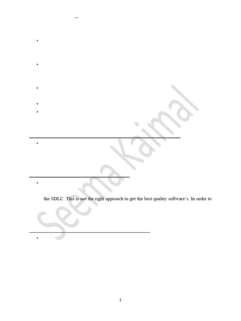 Stages and Tools in Software Testing | PDF | Software Testing ...