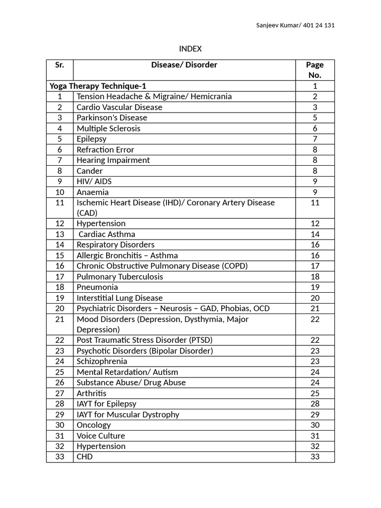 Index | PDF | Respiratory Diseases | Irritable Bowel Syndrome