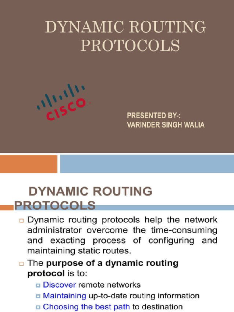 Dynamic Routing | PDF