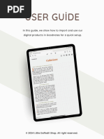 Good Notes User Guide | PDF | Social Science