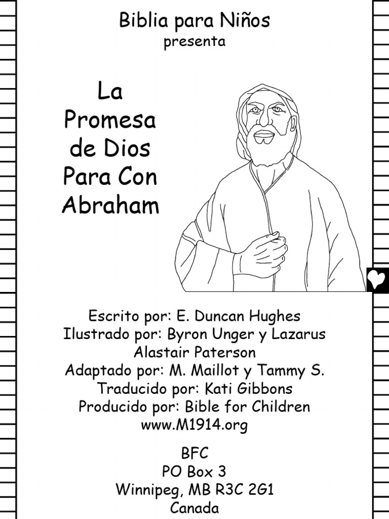 Promesa de Dios a Abraham en la Biblia | PDF | Abrahán | Creencia ...