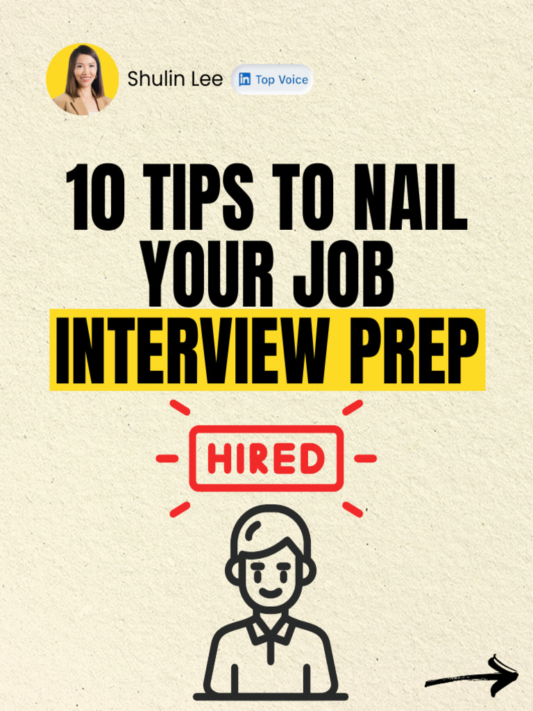 Essential Interview Preparation Tips Pdf