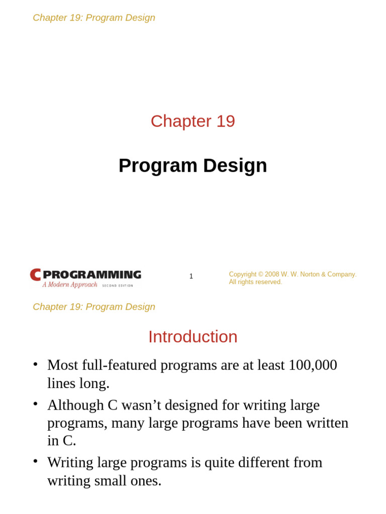 CH 19 | PDF | Pointer (Computer Programming) | Software Development