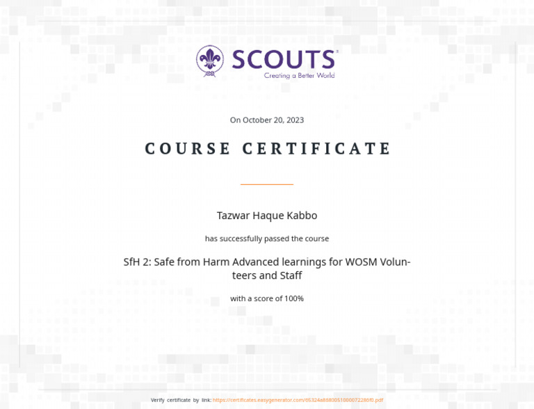 Certified Safety Engineer Course Completion | PDF