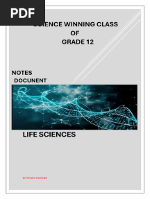 Life Sciences Revision Document Grade 12