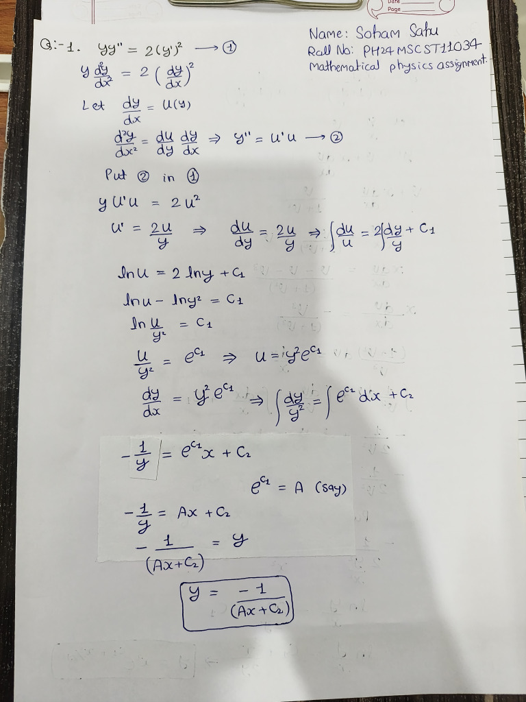 Math Ka Assignment | PDF