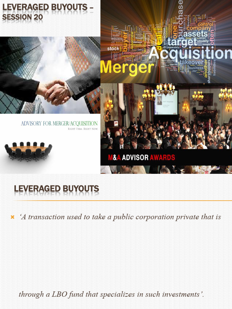 Largest Leveraged Buyouts Overview | PDF | Leveraged Buyout | Mergers ...