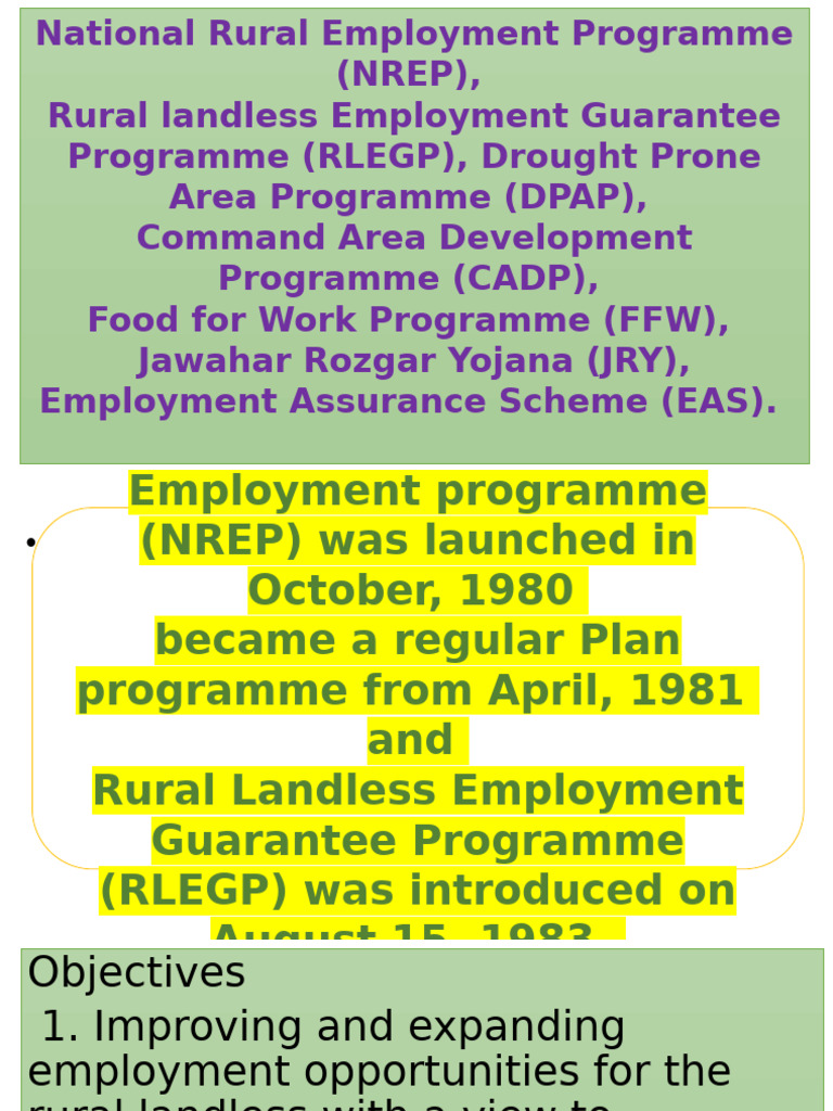 10 Nrep | PDF | Employment | Economy Of India