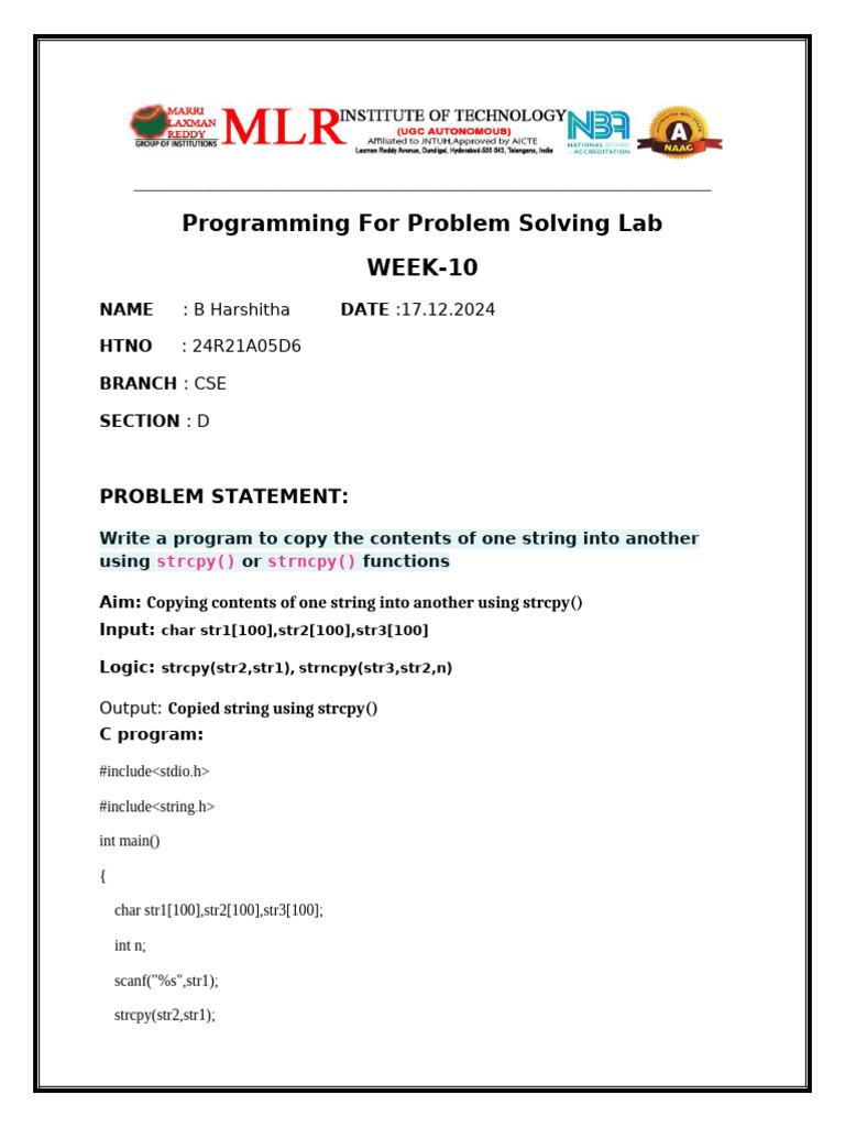 Pps Week 10 H | PDF