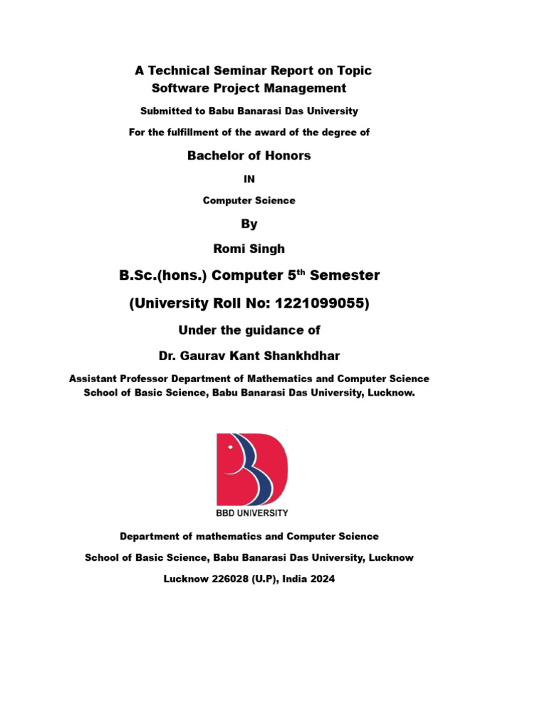 Software Project Management Overview | PDF | Software Development ...