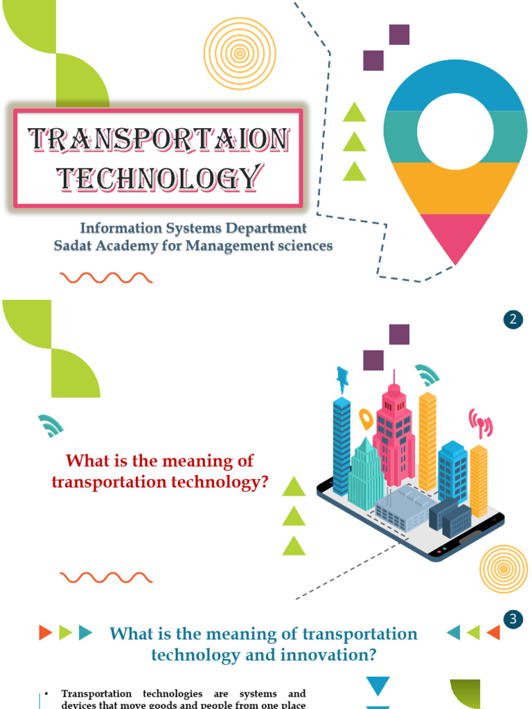 Understanding Transportation Technology | PDF | Internet Of Things ...