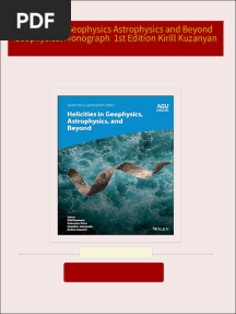 Helicities in Geophysics Astrophysics and Beyond Geophysical Monograph  1st Edition Kirill Kuzanyan all chapter instant download