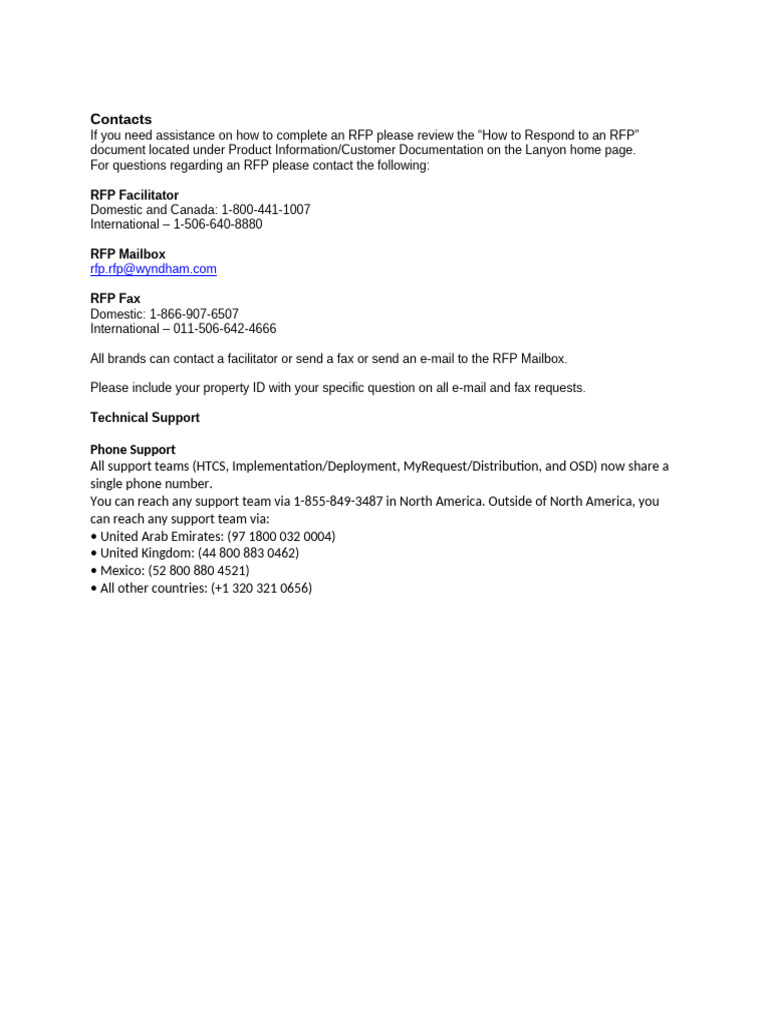 Contacts | PDF
