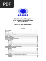 Download 22nd International Colloquium on the Dynamics of Explosions and Reactive Systems by Mfdrr SN80729300 doc pdf