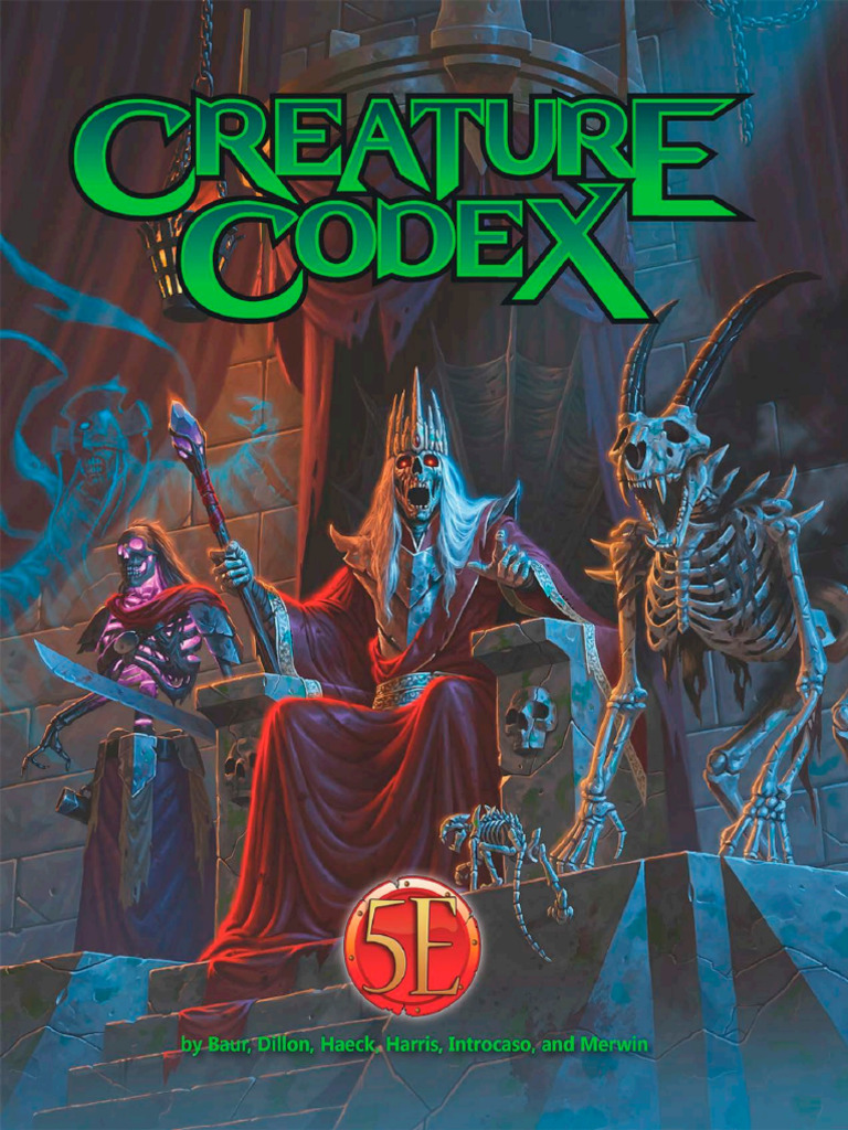Creature Codex Pdf Download