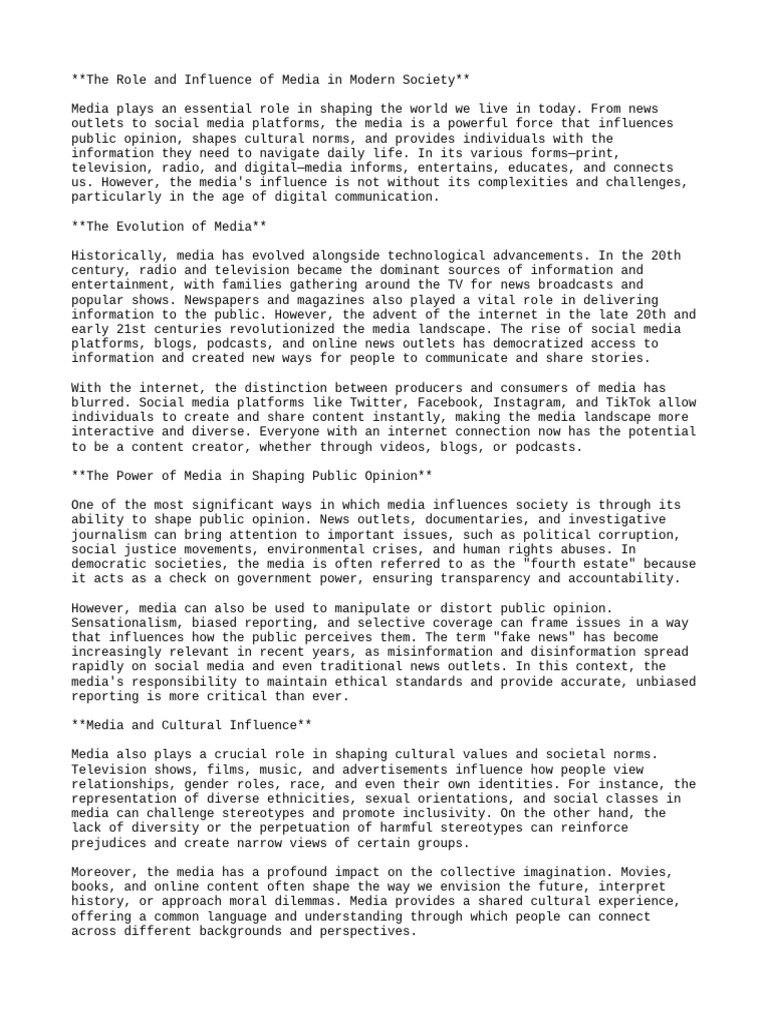 what-is-media-pdf-mass-media-social-media