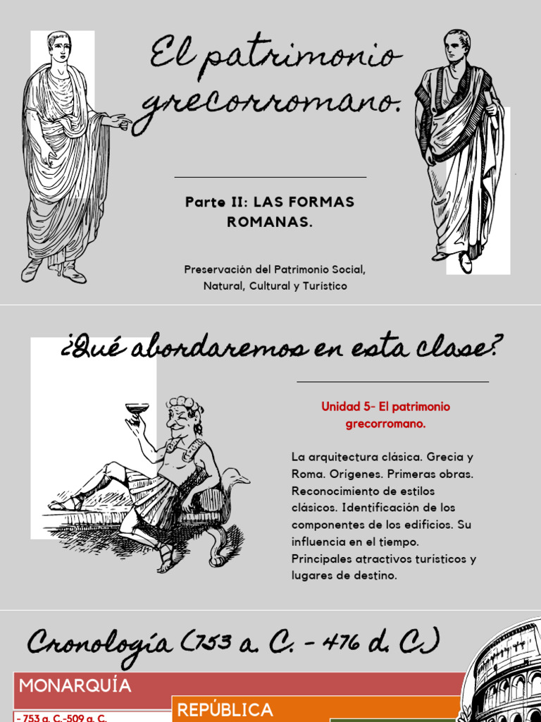 Arquitectura Romana: Formas y Estilos | PDF | imperio Romano | templo