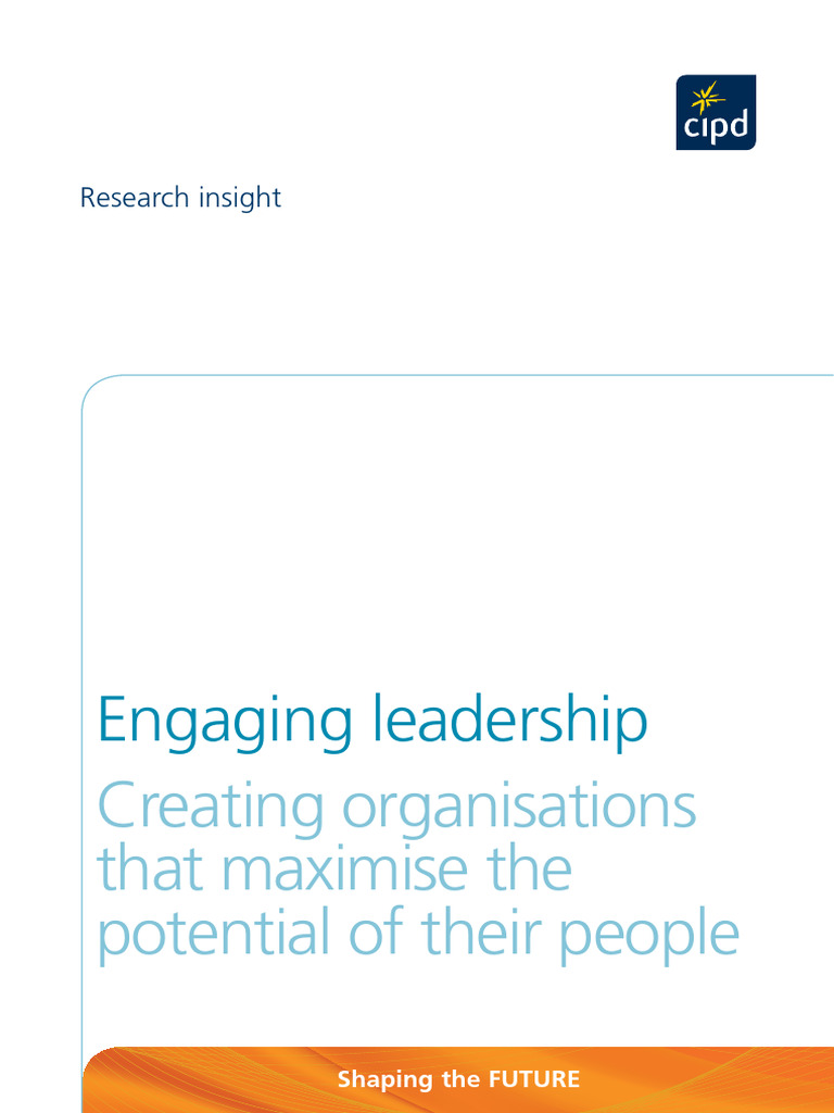 Engaging Leadership for Organizational Success | PDF | Leadership ...