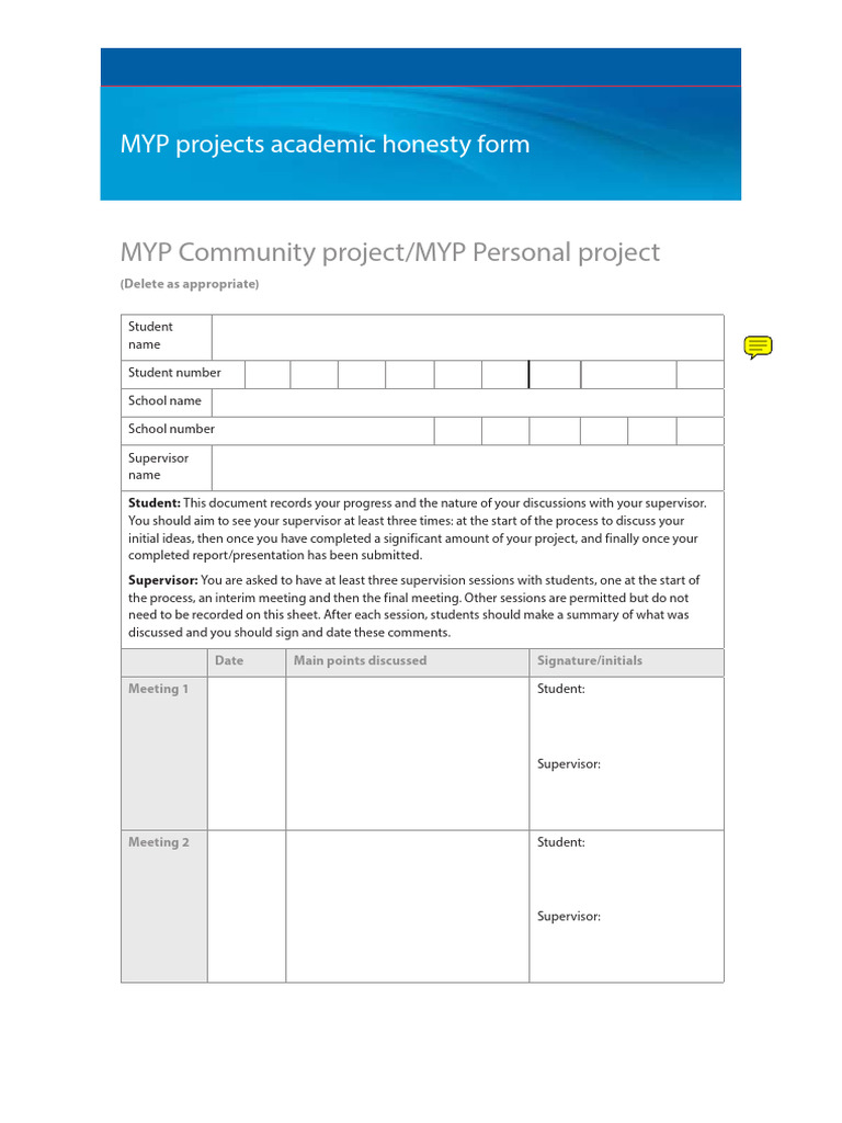 academic honesty form - m_0_mypxx_form-nc_1612_2_e | PDF