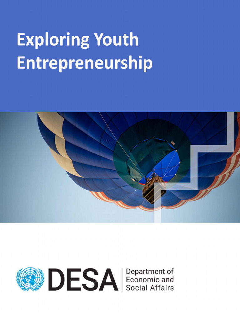 Youth Entrepreneurship Insights and Solutions | PDF | Entrepreneurship ...