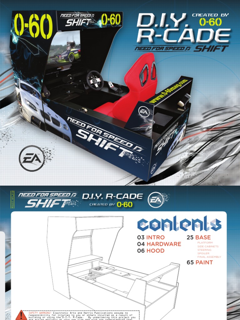 Build Your Own R-CADE Racing Cabinet | PDF