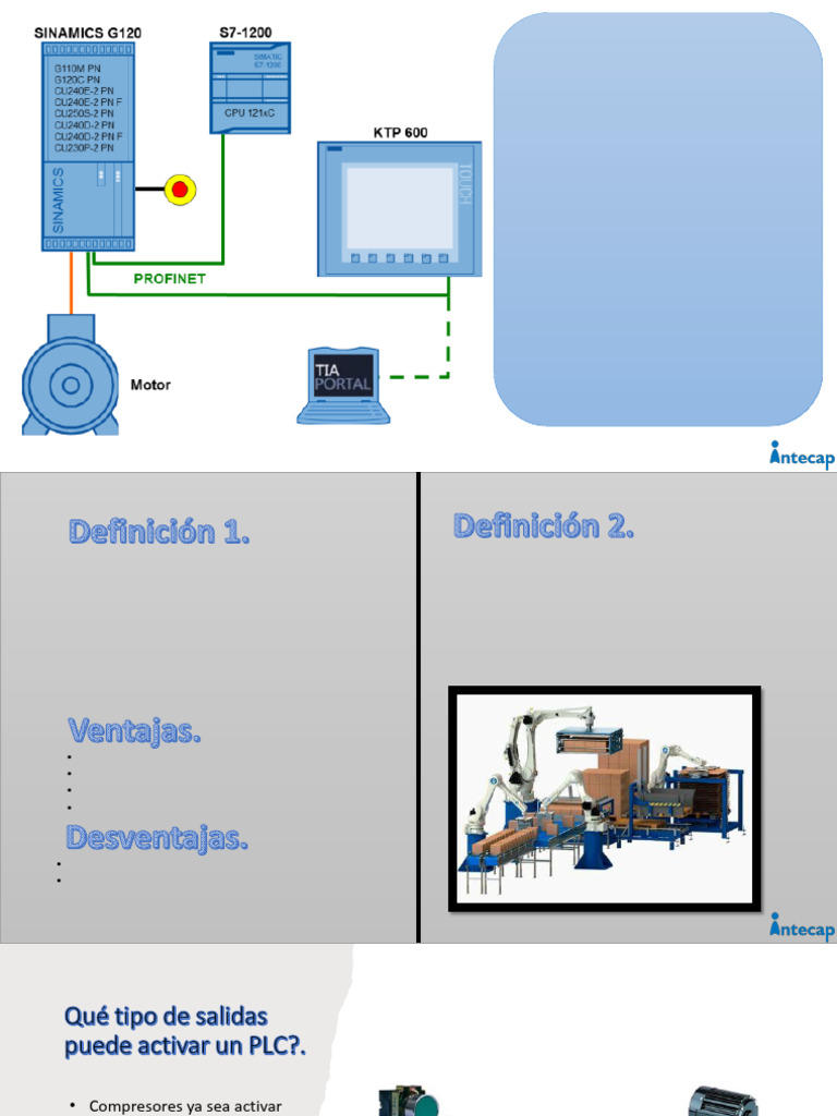 PLC Clase | PDF | Controlador lógico programable | Informática