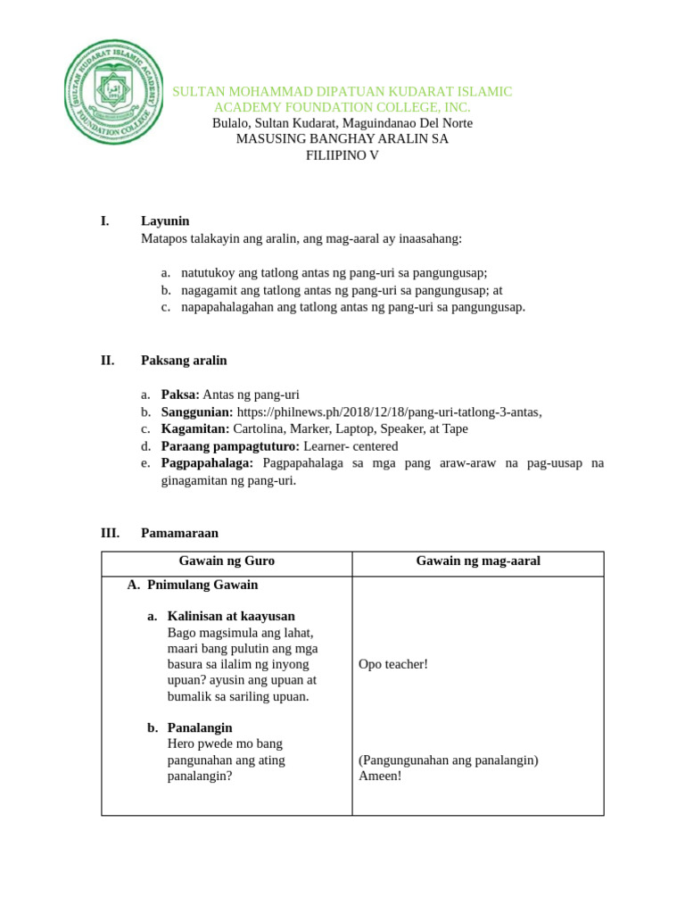 Demo Fil | PDF
