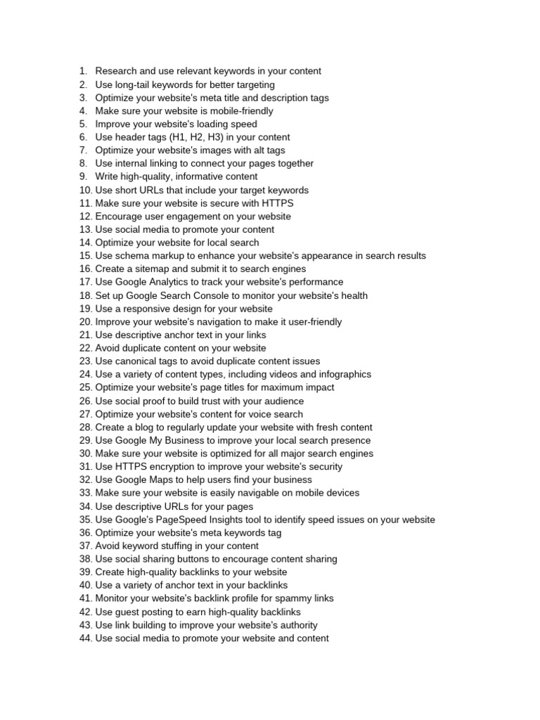 120 seo tips pdf search engine optimization search engine software