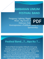 Gambaran Umum Festival Band