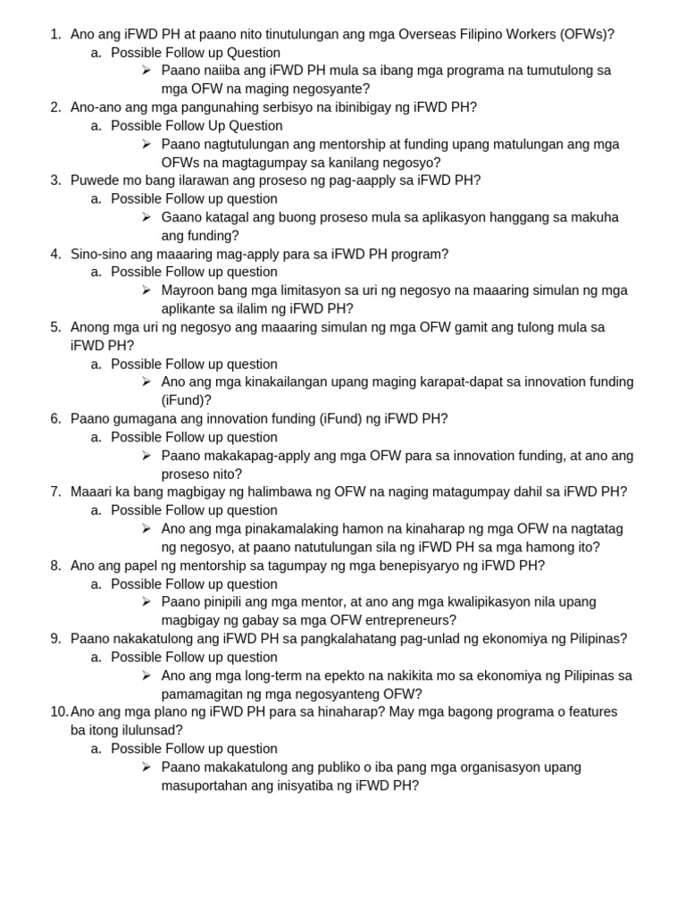 Guide Questions | PDF