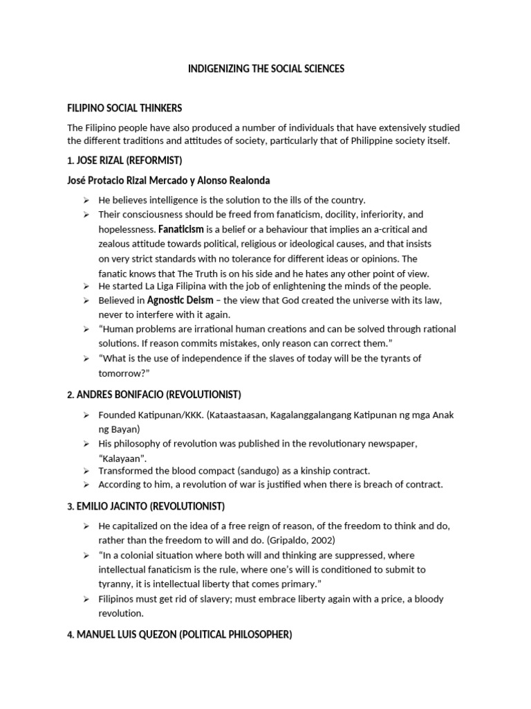 Lesson 4 Indeginizing The Social Sciences Student Notes | PDF