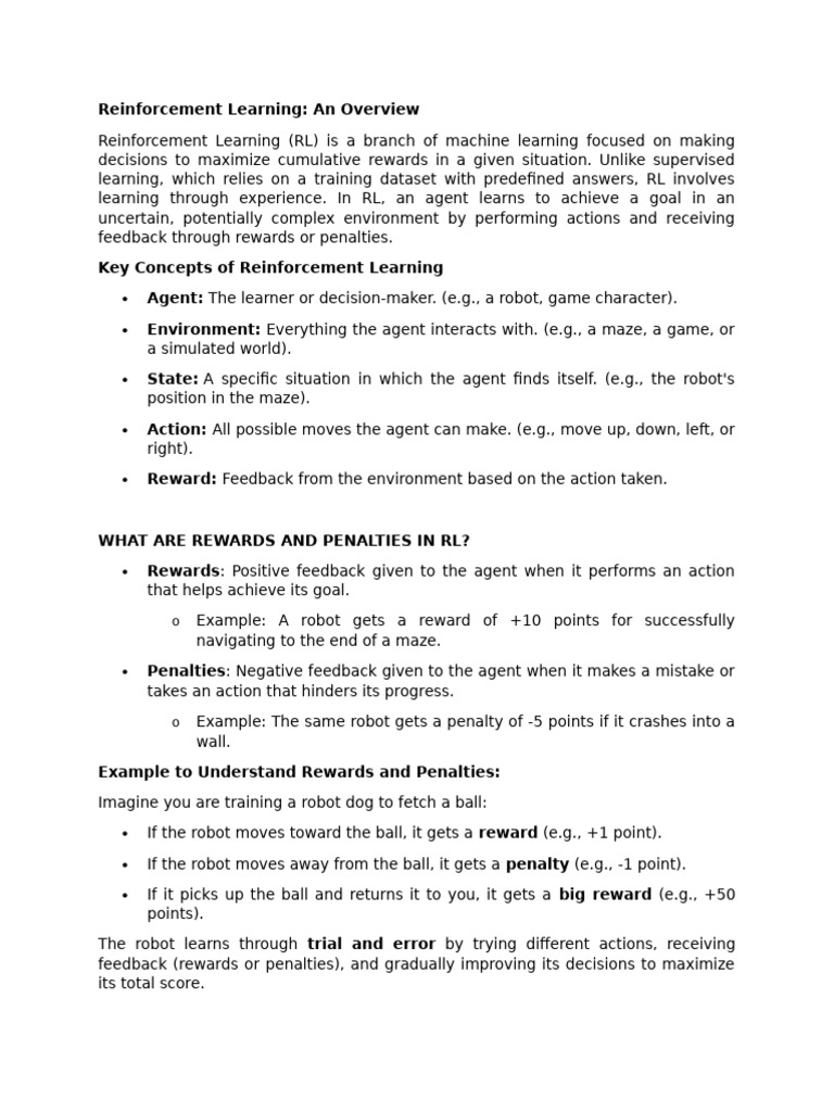 Reinforcementlearning Pdf Learning Robot