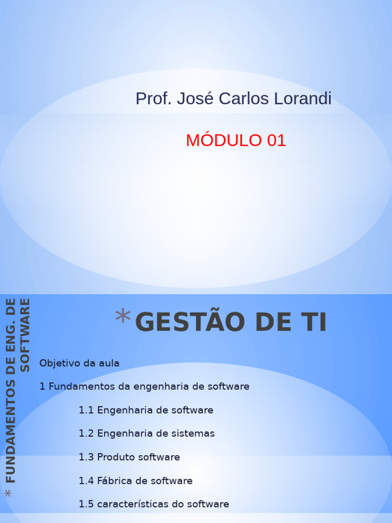 Fundamentos da Engenharia de Software | PDF | Engenharia de Sistemas ...